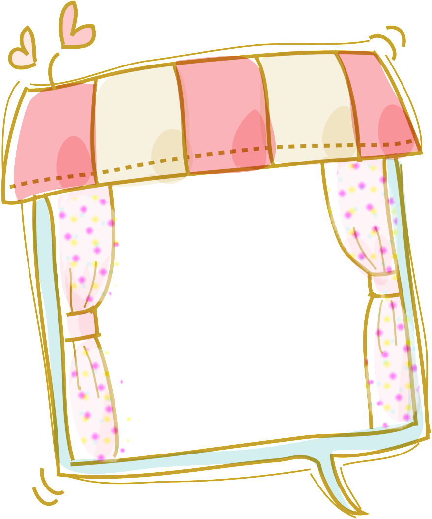 This Graphics Is Hand-painted Cute Girl Room Window - Portable Network Graphics (1024x1081), Png Download