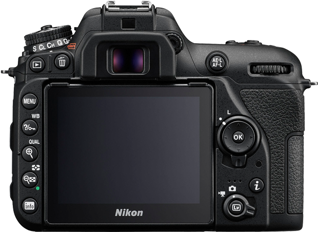 Nikon D7500 (body Only) Camera (700x595), Png Download