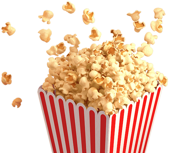 Popcorn Png (600x493), Png Download