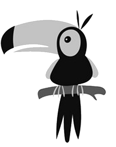 Svg Transparent Bird Parrot Cartoon Clip Art Creative - Aves Clipart (500x500), Png Download