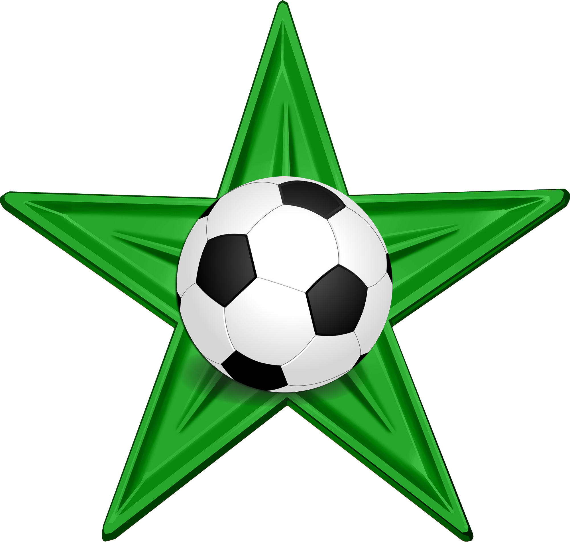 Soccer Barnstar Hires - Soccer Png (2000x1900), Png Download