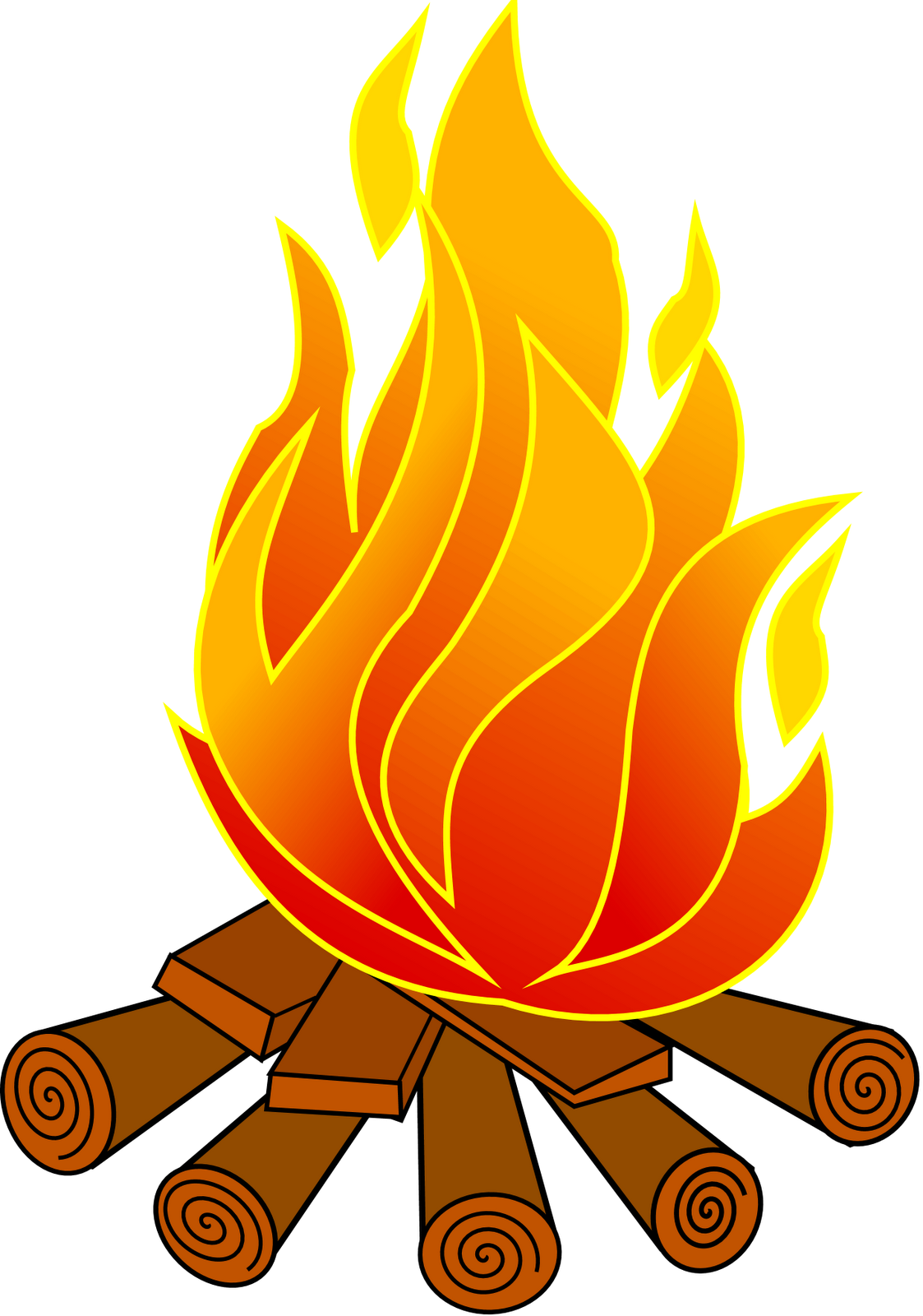 Campfire - Campfire Clip Art (1123x1600), Png Download