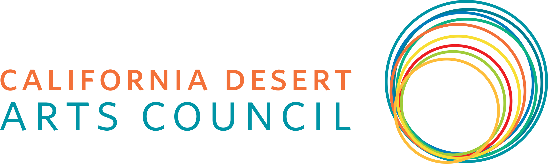 Ca Desert Arts Council - California (2264x678), Png Download