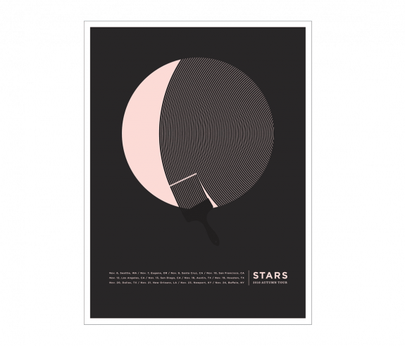 Stars2010 Autumn Tour Poster - Poster (575x492), Png Download