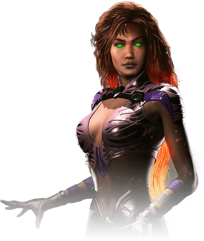 Injustice 2 Starfire Character (1140x840), Png Download