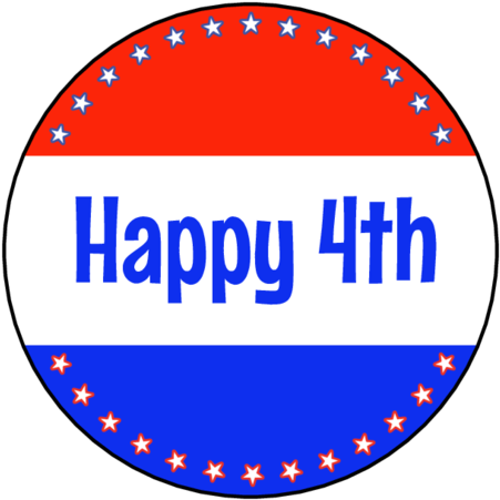 Happy 4th Printable With 13 Stars - Pillsbury Company (500x500), Png Download