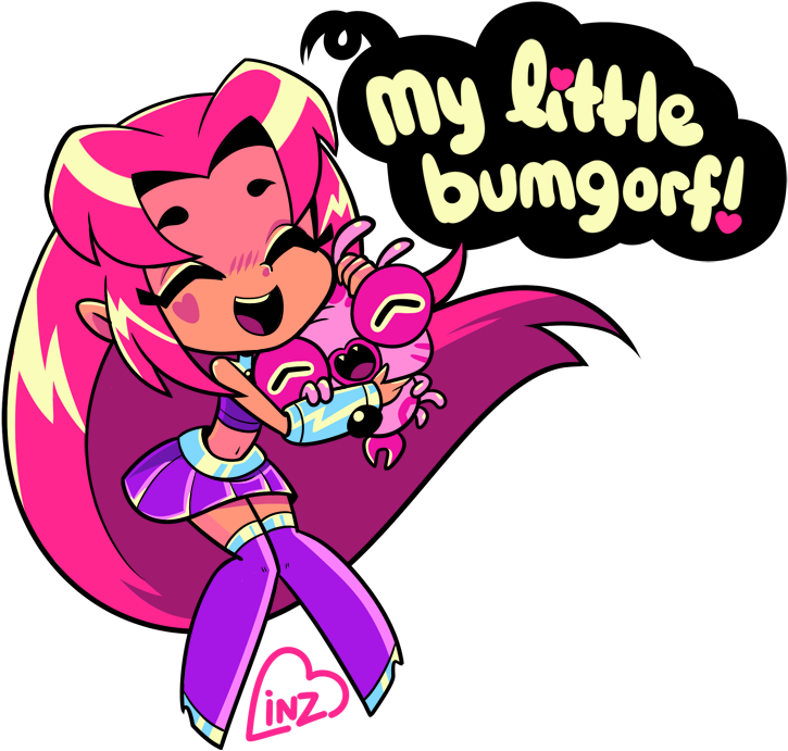Starfire Featuring The Silkie By Linzb0t Feos, Dibujos, - Imágenes De Starfire De Los Jóvenes Titanes (777x752), Png Download