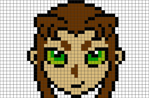 Pixel Art Teen Titans (480x317), Png Download