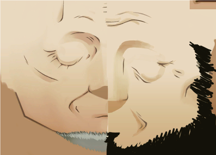 I Mirrored The Old One Back Into The Final Slot And - Painting (722x722), Png Download