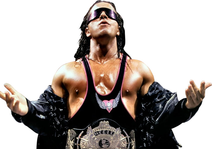 Share This Image - Hitman Bret Hart Bio (850x600), Png Download