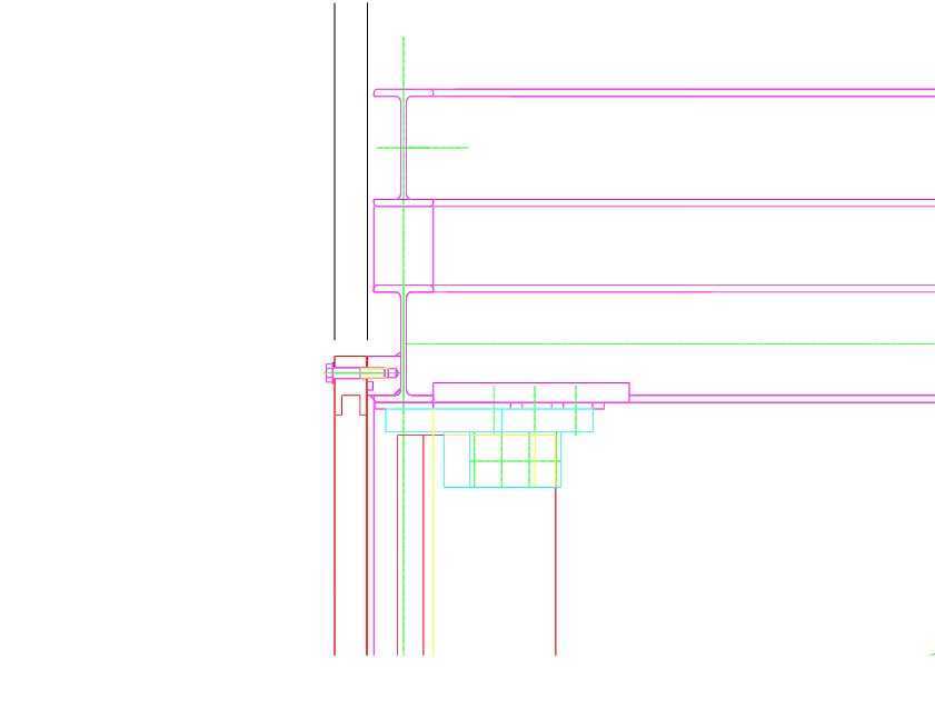 Close-up Of The Junction Between The Window Frame And - Diagram (841x638), Png Download