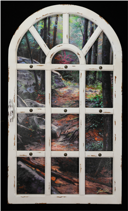 "joshua's Path" Dome Window - Dome (666x413), Png Download