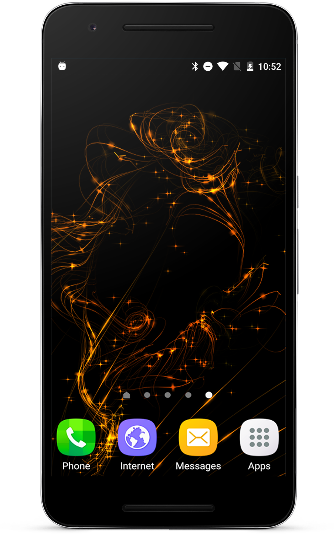 Golden Particles Blue Particles Green Particles Red - Android (1064x1741), Png Download
