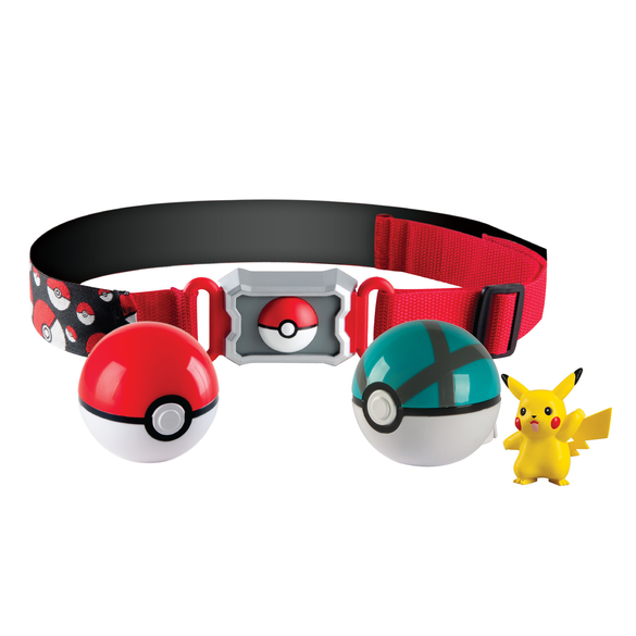 Pokeball Clip Belt - Pokemon Toys (800x584), Png Download