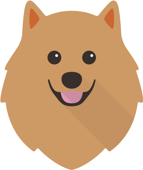 Pomeranian-02 Yappicon - German Spitz (600x600), Png Download
