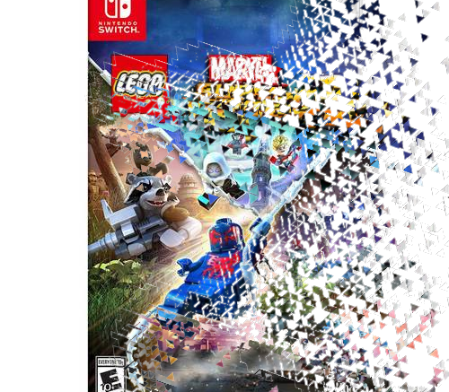 'n ' Impressions, 'mario Tennis Aces', And A Gamecube - Lego Marvel Superheroes 2 Nintendo Switch (500x437), Png Download