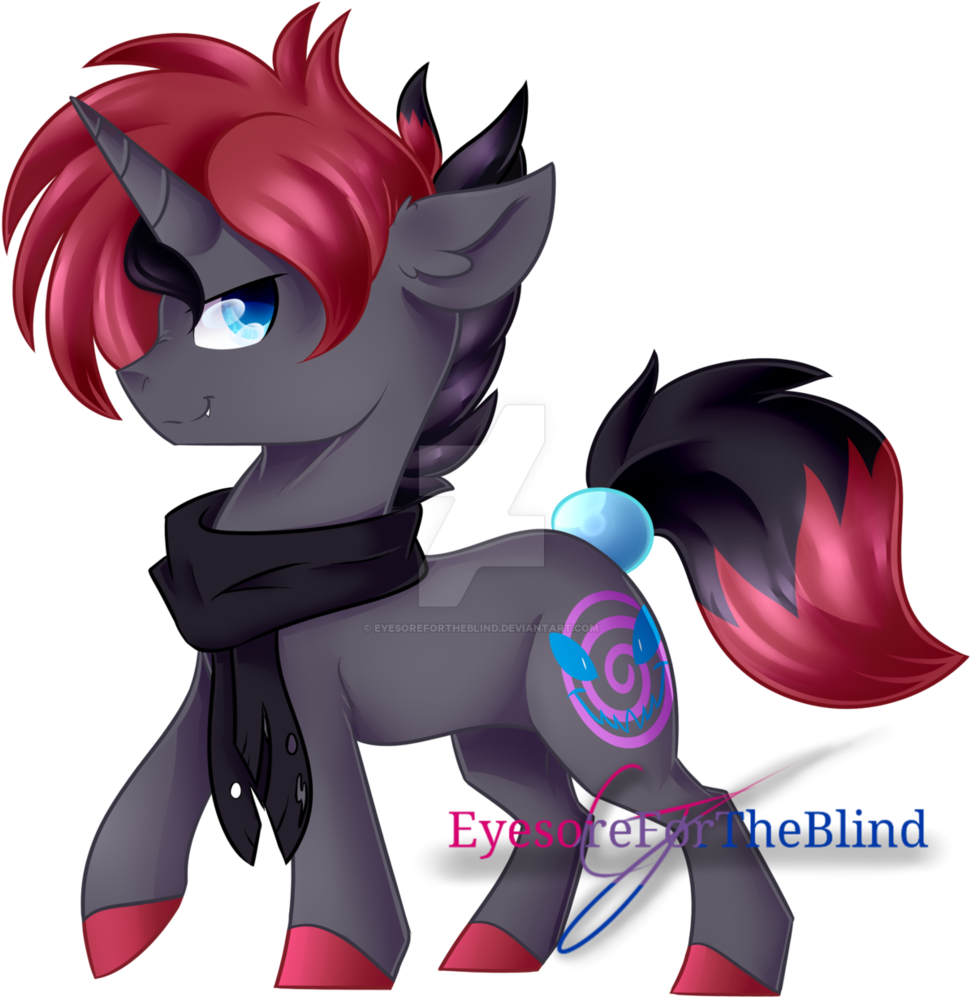 Eyesorefortheblind, Clothes, Oc, Oc Only, Oc - Mlp Zoroark (1039x1024), Png Download