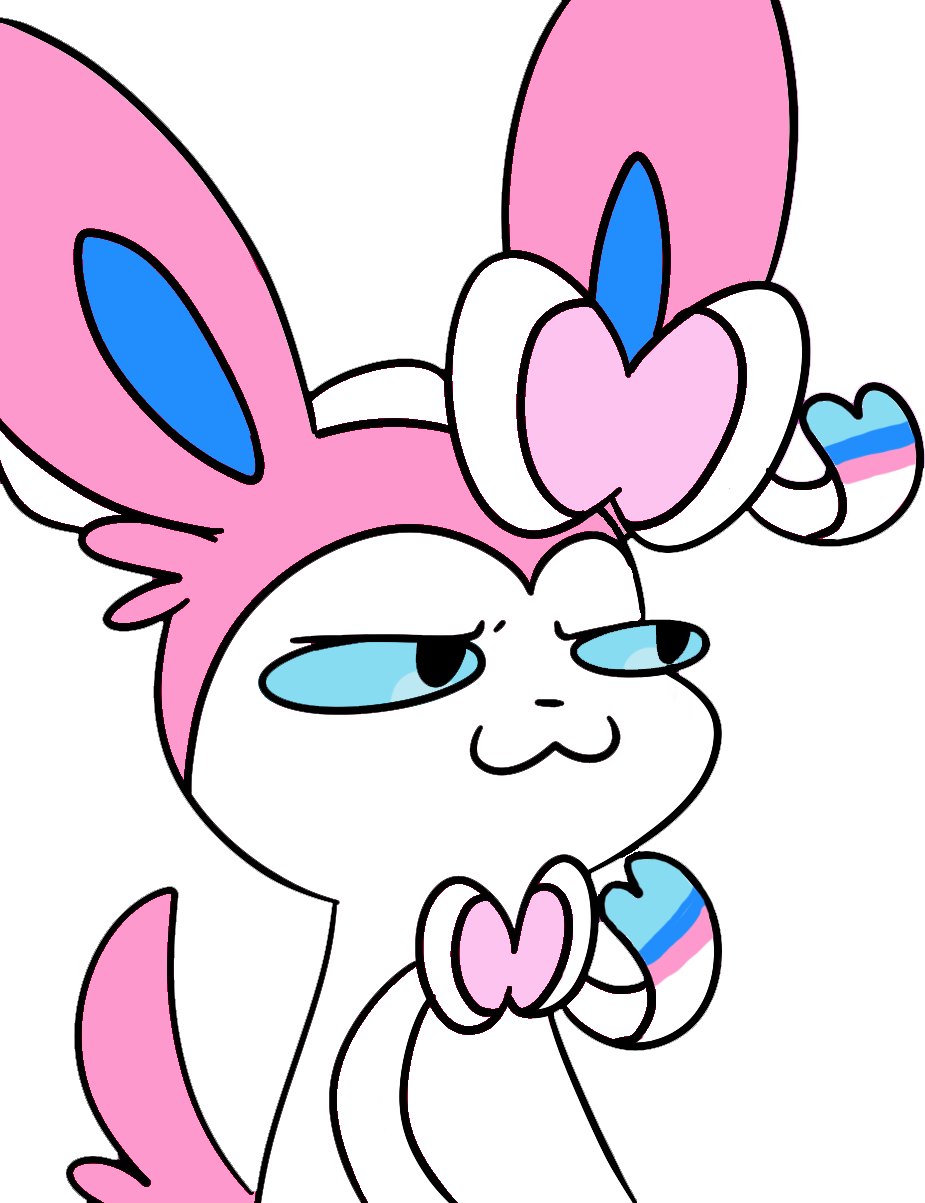 Sylveon - Sylveon Gay (925x1203), Png Download
