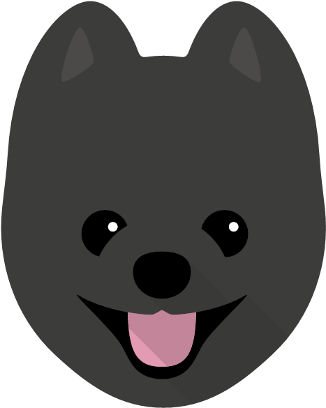 Yappicon Pomeranian-06 Yappicon - Cartoon (600x600), Png Download