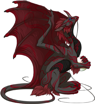5660162 350 - Angel Dragon Telephone Art (350x350), Png Download