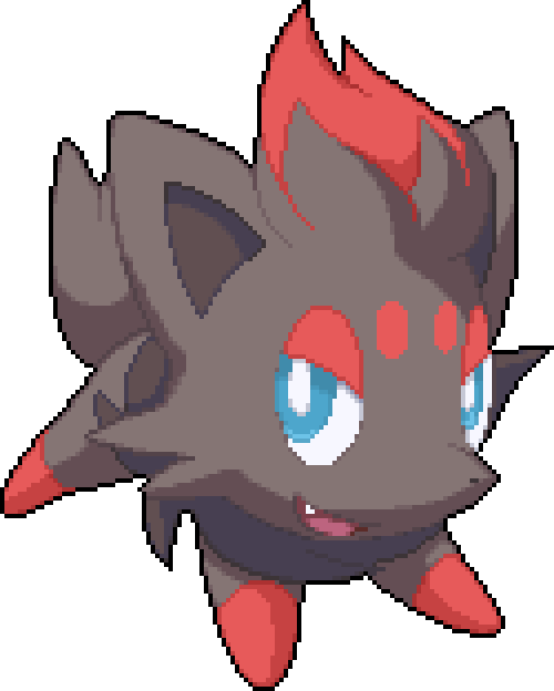 • Pokemon Pixel Zoroark Zorua Sorry I Haven't Been - Vampyr Pokemon (500x624), Png Download