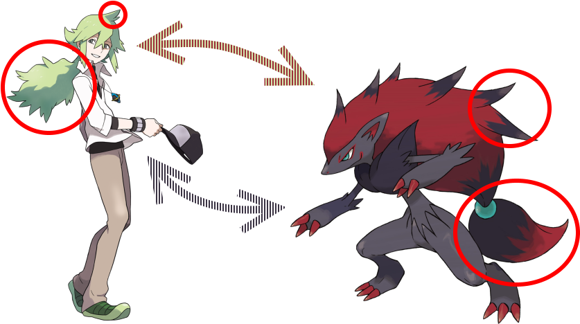 N Zoroark - Pokemon Trading Card Game: Zoroark 3-pack Blister With (850x475), Png Download