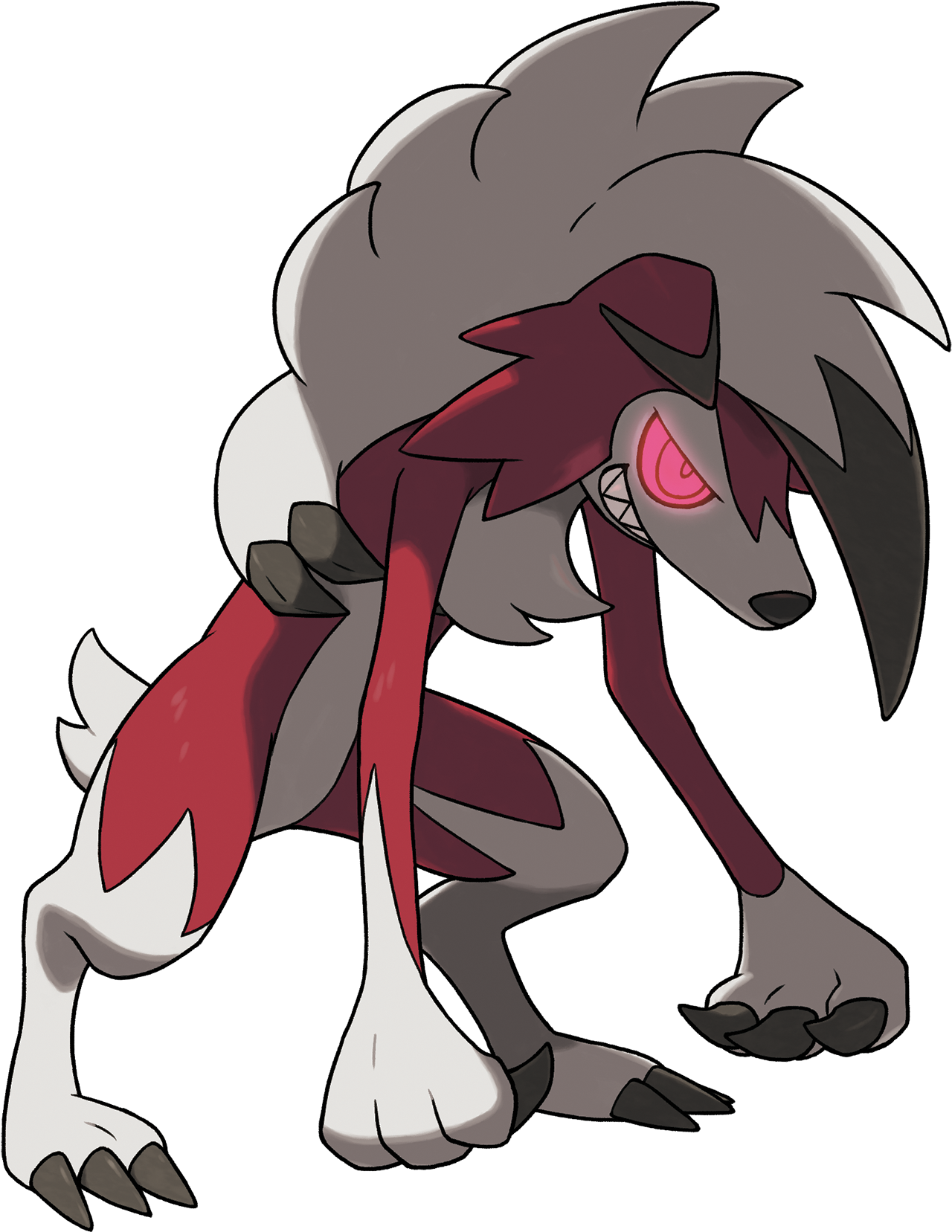 Decklist - Pokemon Lycanroc (480x480), Png Download