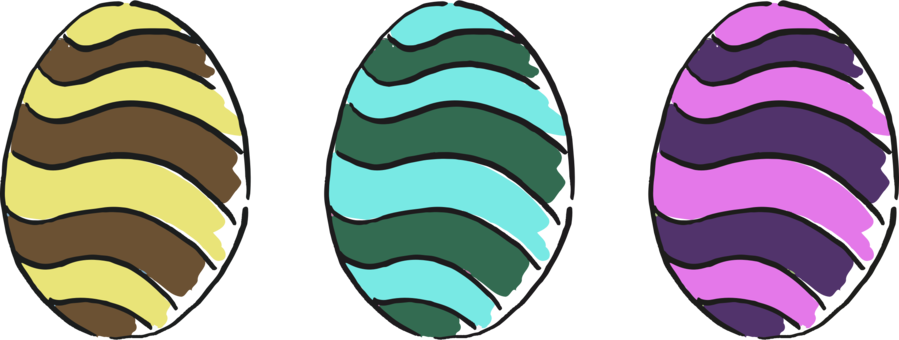 Borders And Frames Easter Egg Christmas Day Computer - Easter (899x340), Png Download