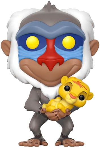 Vinyl The Lion King - Pop Rafiki (541x541), Png Download