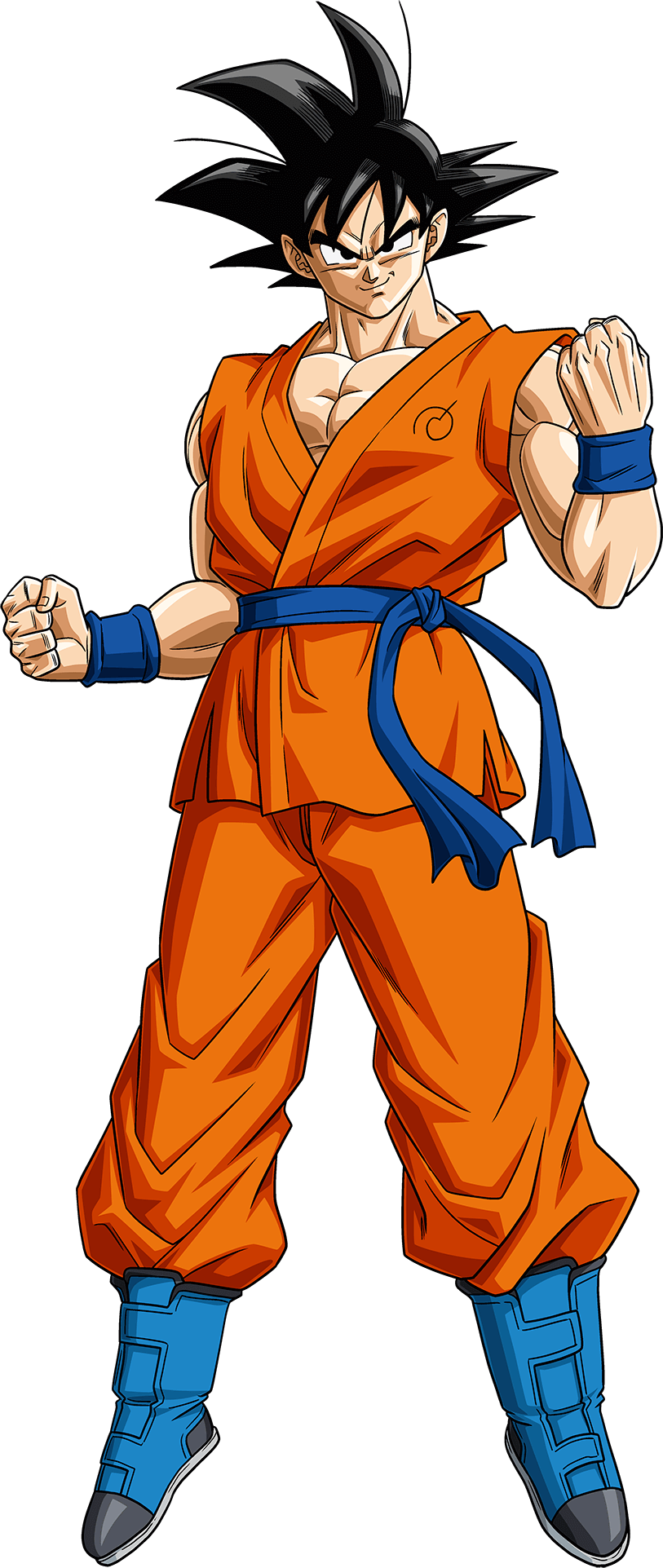 Goku - Goku Saga Golden Freezer (813x1923), Png Download