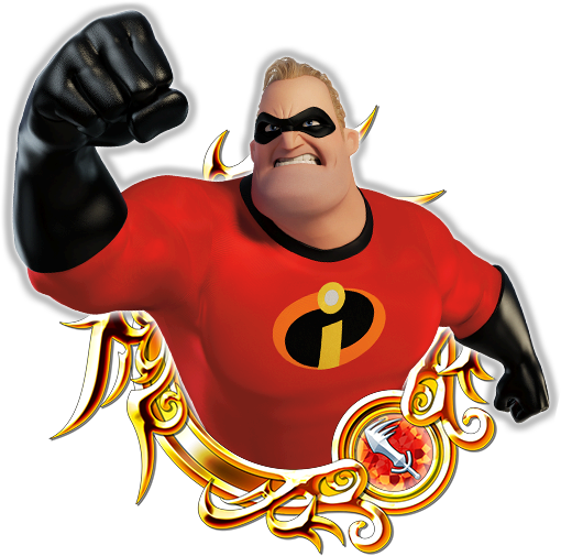 Freeuse Stock Incredibles Drawing Valentines - Kingdom Hearts Union X Incredibles (510x505), Png Download