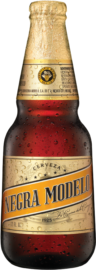 Negra Modelo - Negra Modelo Dark Beer - 12 Fl Oz Bottle (402x972), Png Download