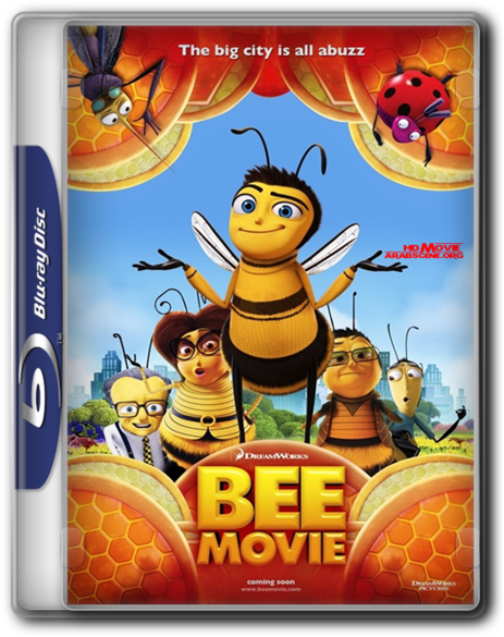 [torrent] Bee - Movie - - 720p - Bluray مدبلج للعربيه - Bee Movie Affiche Film (466x600), Png Download