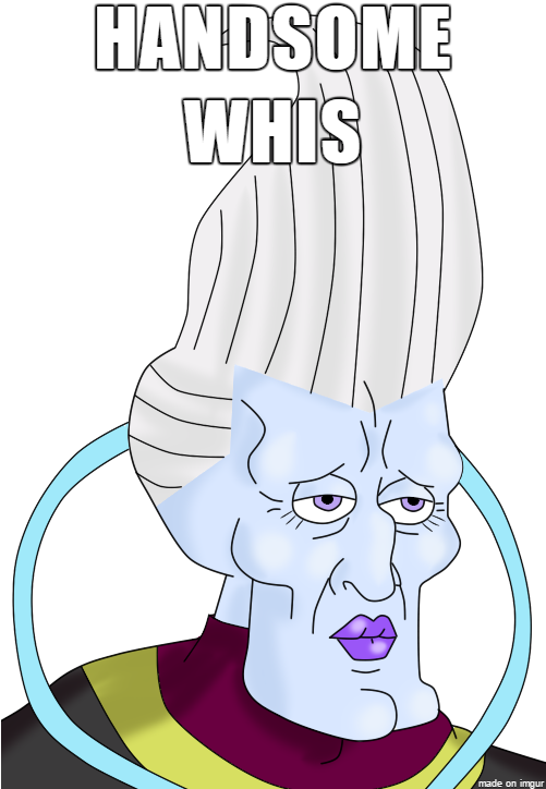Handsome Whis - Whis Memes (500x733), Png Download