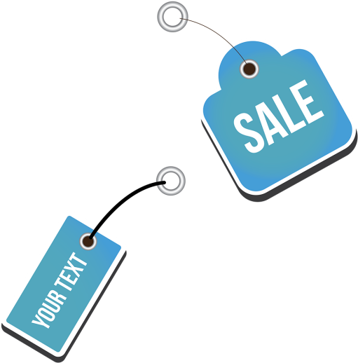 Sale Sticker Illustration, Sale, Stickers, Vintage - Sticker (640x640), Png Download