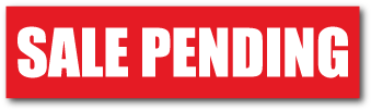 "sale Pending" Real Estate Stickers - Safe Agent (350x350), Png Download