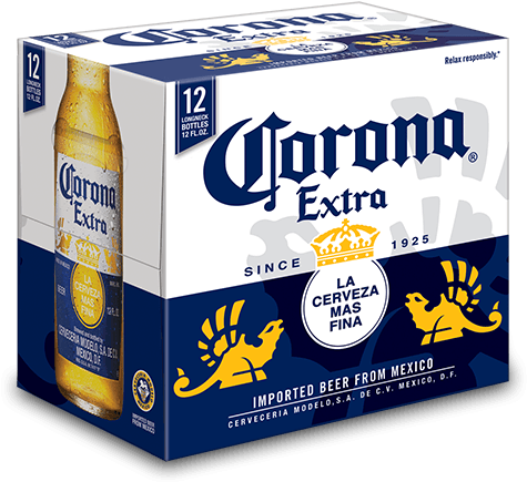 Corona - 12 Pack Corona (600x600), Png Download