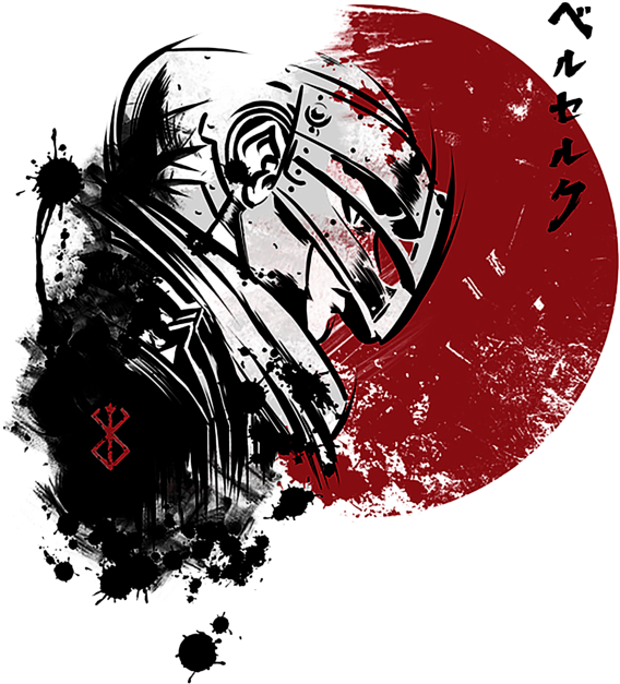 Bleed Area May Not Be Visible - Berserk T Shirt (600x661), Png Download
