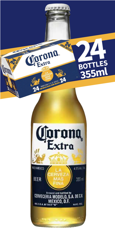Corona Extra (401x800), Png Download