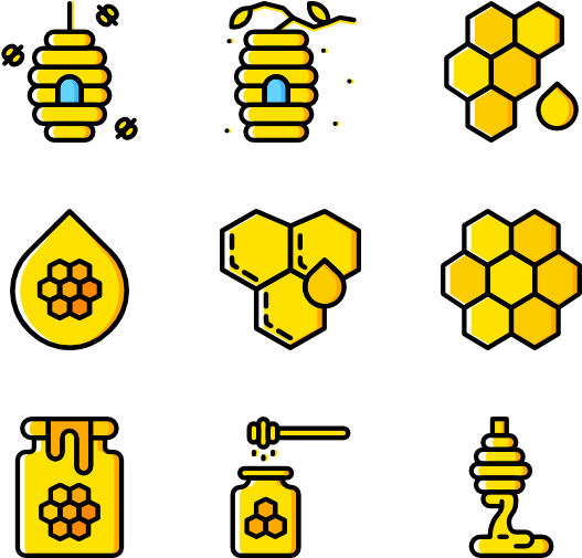 Apiary - Beehive Icon (600x564), Png Download
