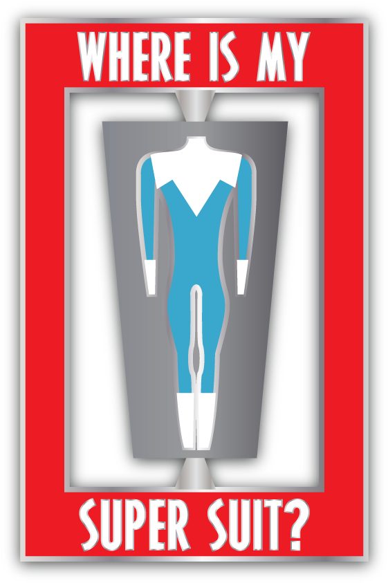 The Incredible Frozone Pin - Where's My Supersuit Enamel Pin (1000x1000), Png Download