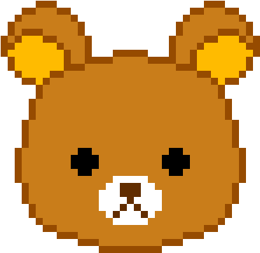 Rilakkuma - Fnaf Pixel Art Toy Freddy (430x410), Png Download