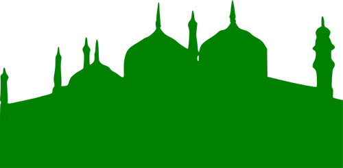 Mosque Clipart - Agence De Voyage Interieur (500x245), Png Download