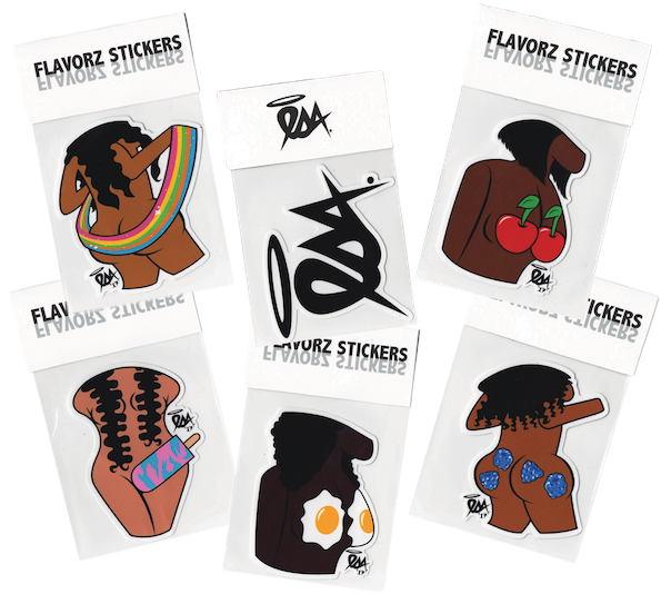 Flavorz Sticker Pack - Stickers Pack Png (600x596), Png Download