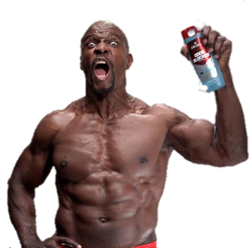 Terry Crews Render - Terry Crews Old Spice (375x360), Png Download