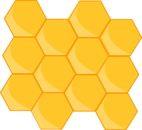 Honey - Beehive Clipart (600x548), Png Download