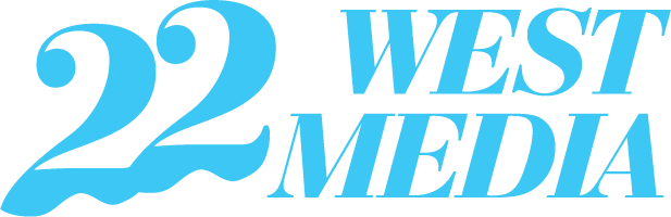 22 West Media - 22 West Radio Csulb (617x200), Png Download