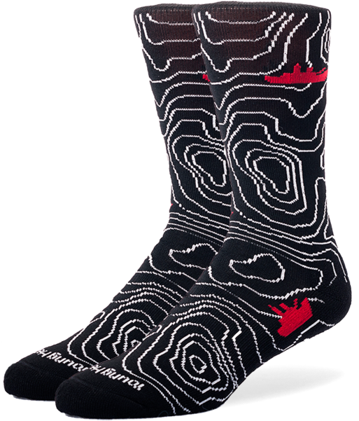 Young Hearted Casual Socks - Sock (600x600), Png Download