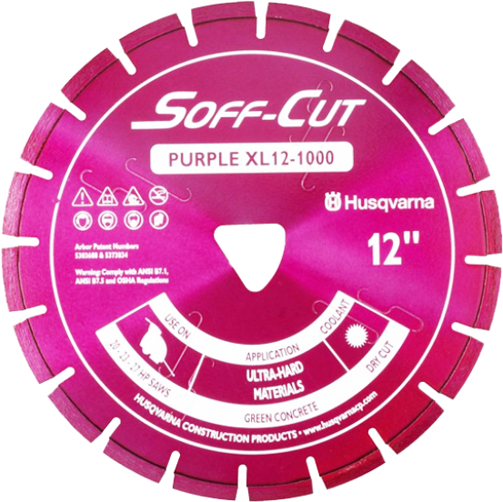 Husqvarna Soff Cut Blade (570x741), Png Download