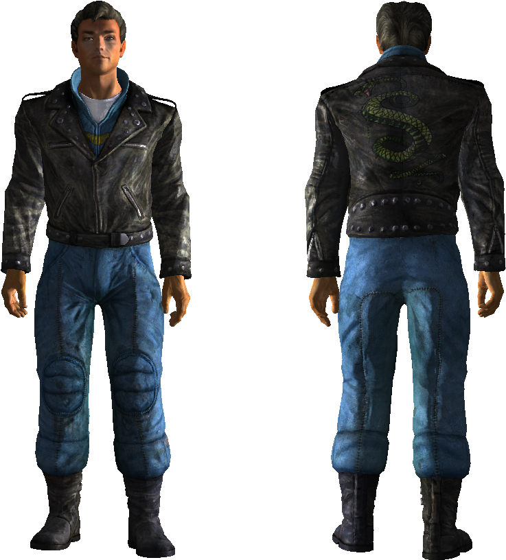 Tunnel Snake Outfit - Fallout 3 Tunnel Snakes (1052x842), Png Download